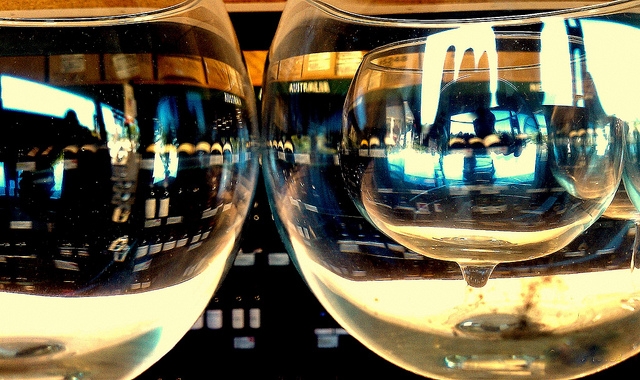  Calici di vino bianco 